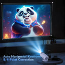 Magcubic Android 14 BT5.4 8K Support HY300 Pro Home Outdoor Projector, 290ANSI Native 720P, Mini Portable Full HD Beam