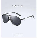 Unisex Vintage Polarized Pilot Sunglasses with UV400 Protection