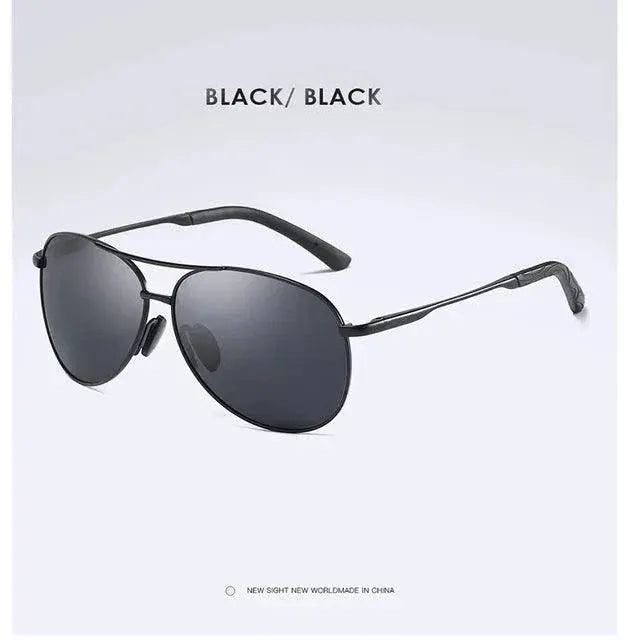 Unisex Vintage Polarized Pilot Sunglasses UV400 Protection
