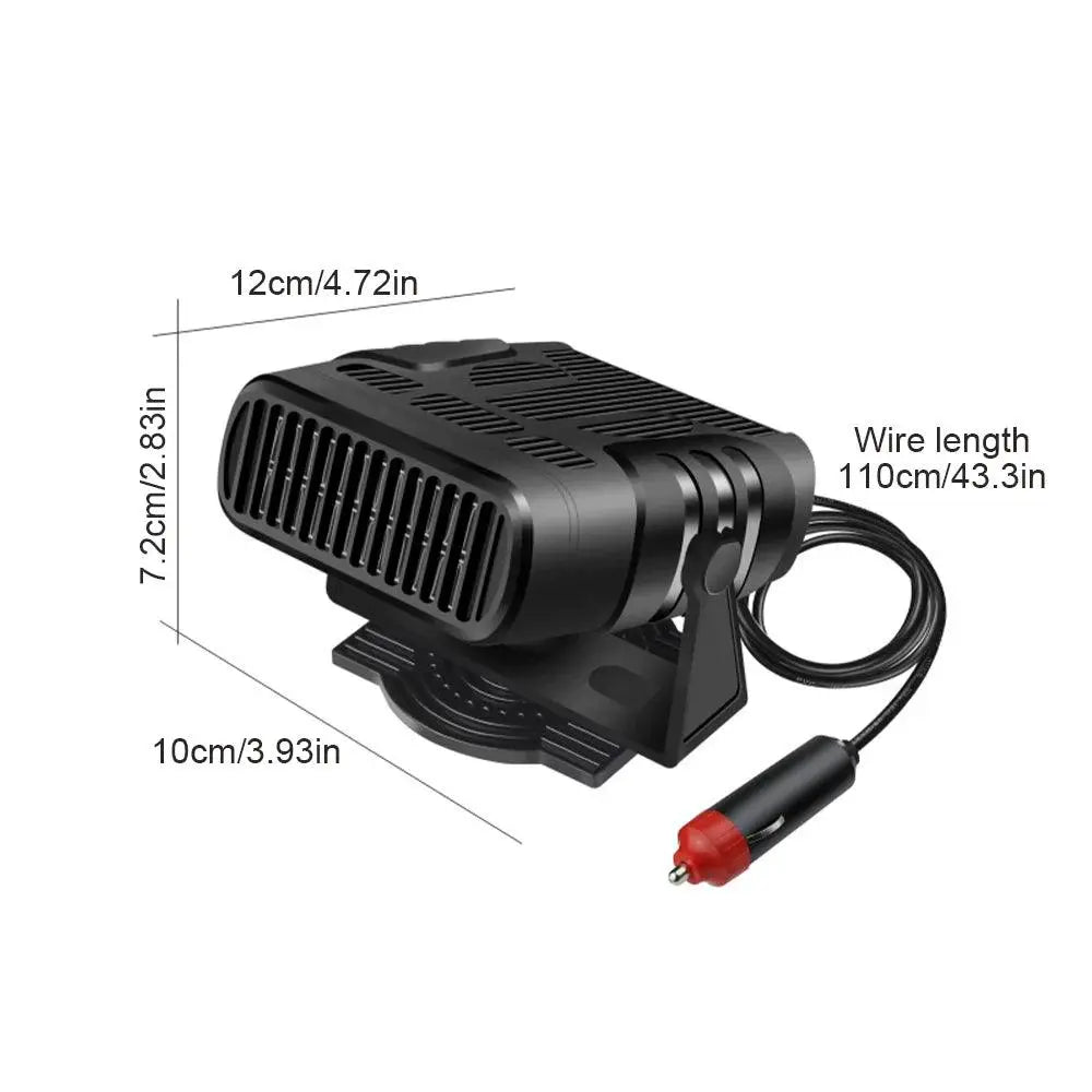 12/24V Car Heater Fan Auto Windshield Fast Heating Defrost - OurLum.com