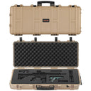 Hard Rifle Case Lockable Foam Insert