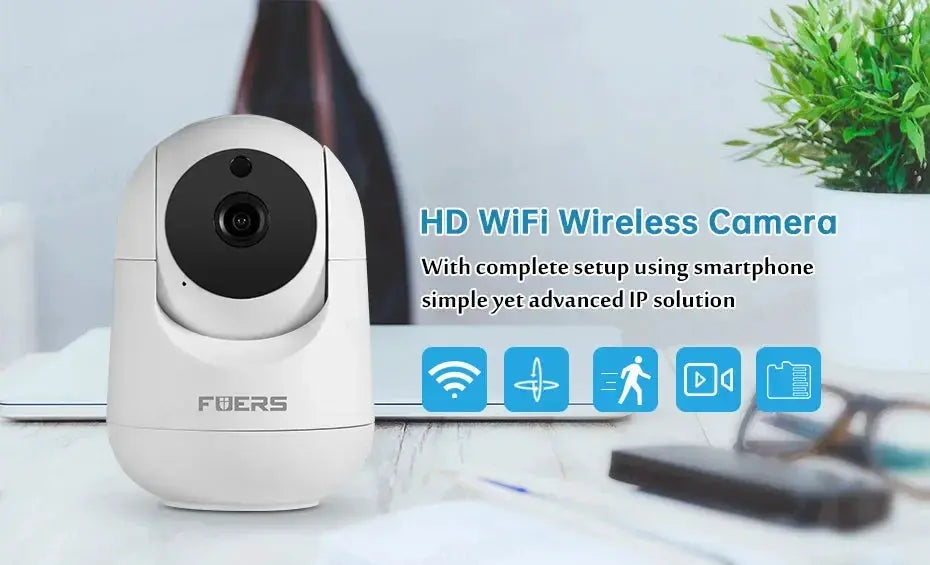 Fuers 5MP WiFi Camera Tuya Smart Home Security Monitor - OurLum.com