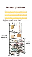 Declutter Closet Rack for Hats and Shoes