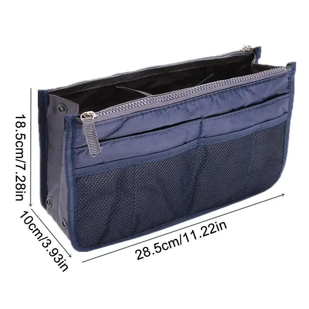 Bi Fold Storage Bag Double Zipper Capacity - OurLum.com
