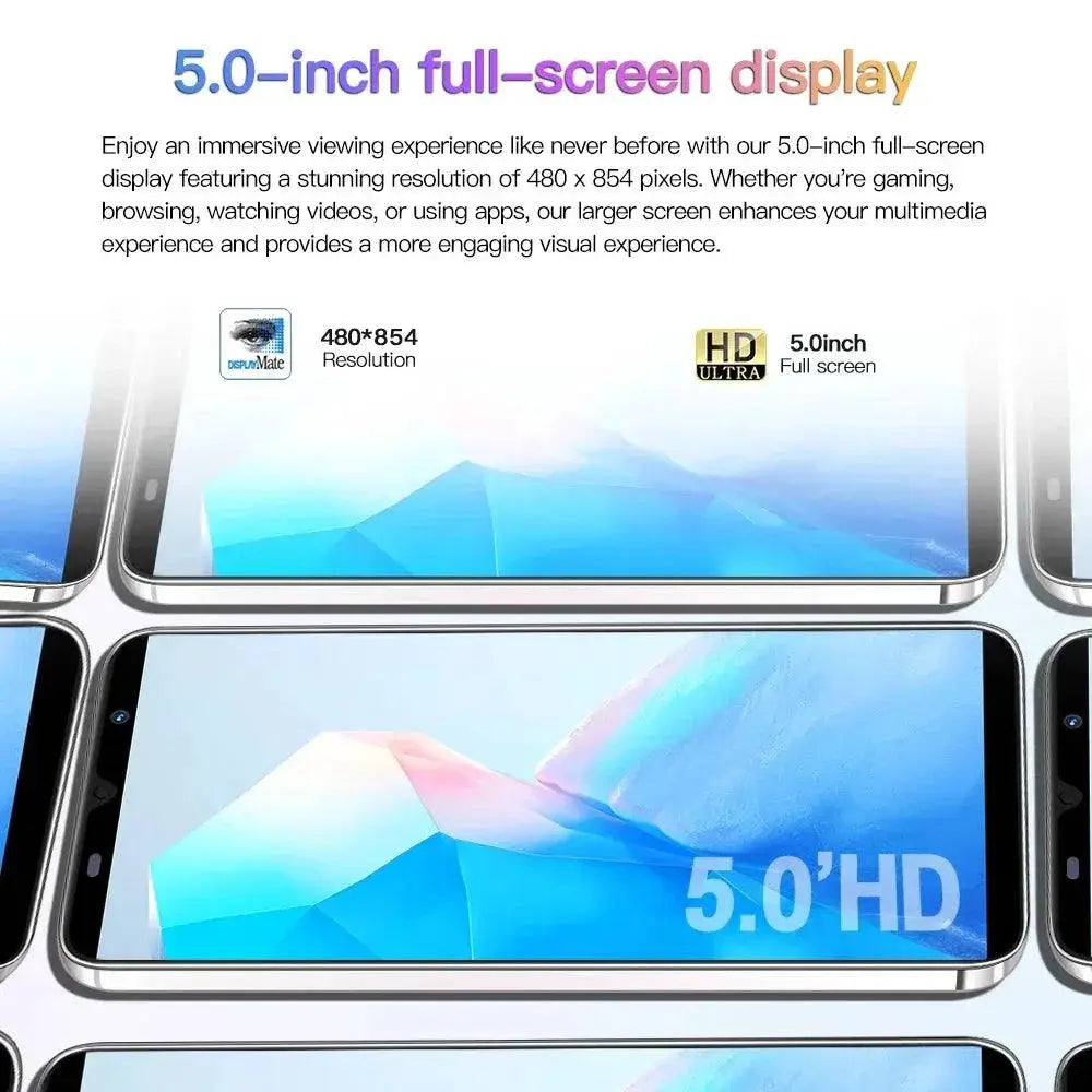 FUFFI Camon 20 Pro Smartphone 5 Inch Display 16GB Storage