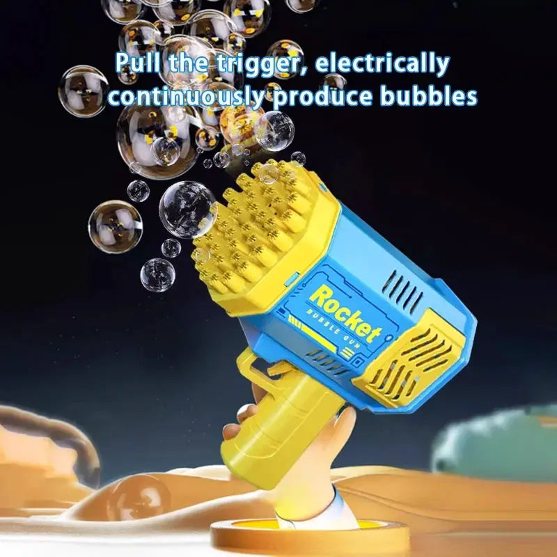 40 Hole Outdoor Bubble Gun For Kids Blowing Bubbles - OurLum.com