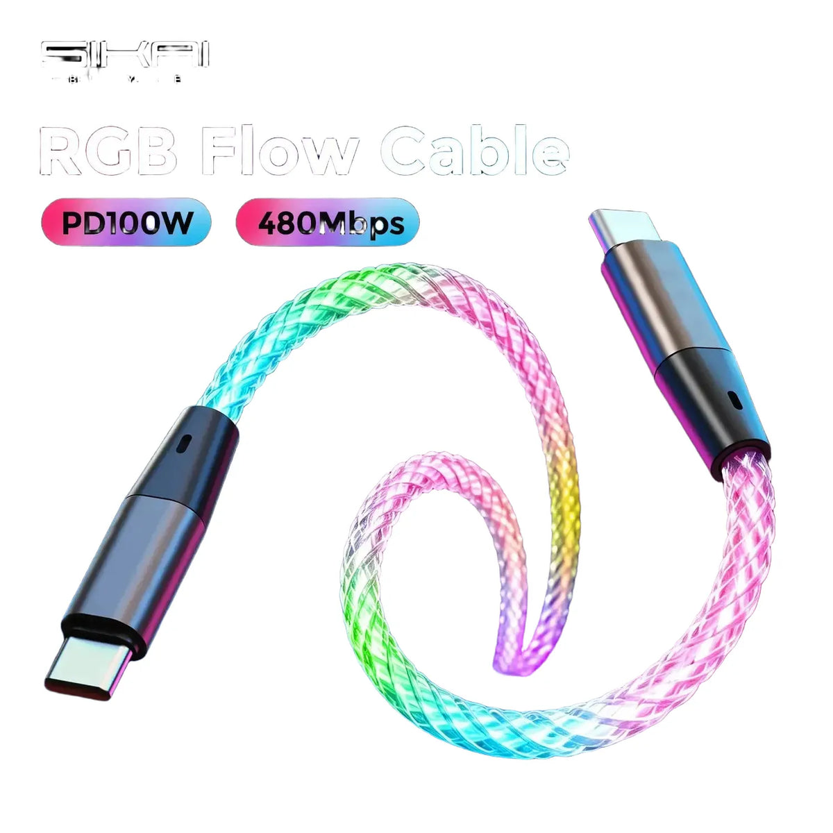 Led Metal Cable PD Fast Charge — product view 1