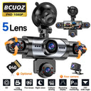 BCUOZ Dashcam with Super Night Vision - Front Rear