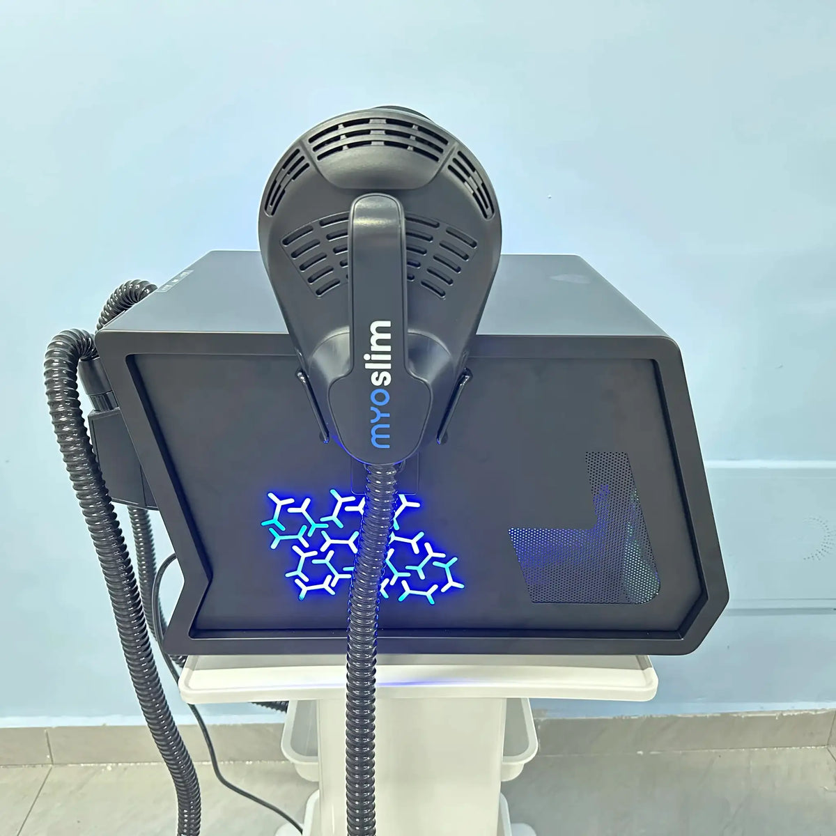 Myoslim 6500W 15Tesla EMS Muscle Stimulators Machine Fat Burning Slimming Body Contouring Sculpting Massager Devices For Gym