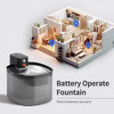 Automatic Pet Water Fountain Smart Cat Water Feeder Cordless