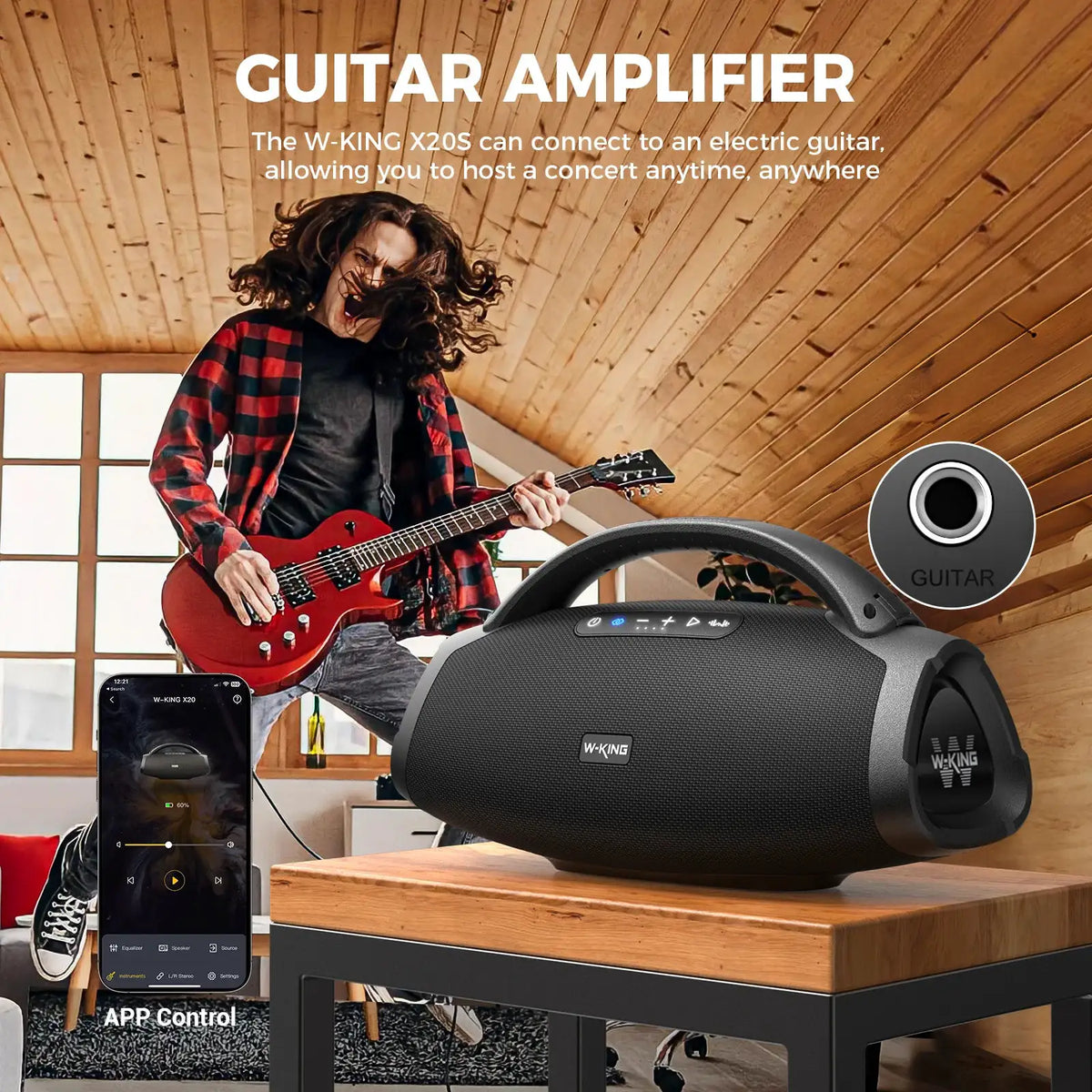 WKing Bluetooth Waterproof Speaker — product image 5