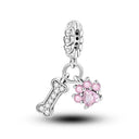 Sterling Silver Charm Love Heart