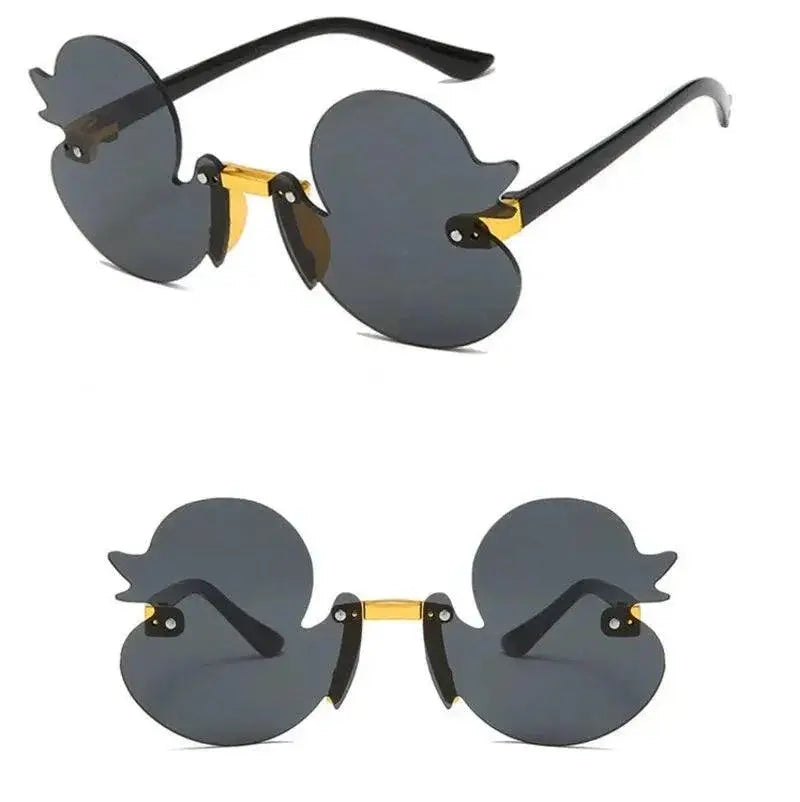 Cartoon Duck Shaped UV Protection Sunglasses For Kids