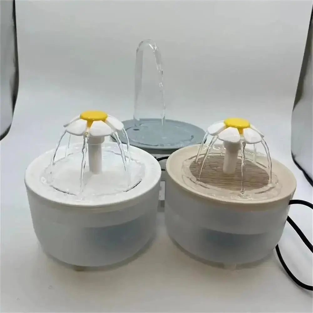 Pet Water Fountain Auto Filter USB Electric Mute Cat Drinker
