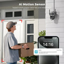 Smart Outdoor Home Security Camera With AI Alerts
