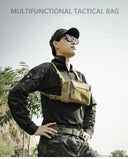 Fishing Chest Bag Men's Tactical Waterproof Molle Backpack