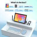Android 15 Tablet, 10.0-inch Screen, Quad-Core Processor, 12GB RAM (3GB+9GB), 64GB Storage, 2MP+8MP Dual Cameras, 6000mAh
