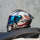 Full Face Double Visor Racing Helmet