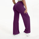 NCLAGEN SoftMotion Yoga Pants Women Mid Waist Leg