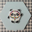 Iron Beads Pixel Puzzle Kit DIY Handmade Gift Toy for Kids