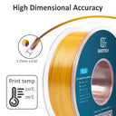 Tricolor Silk PLA Filament for Colorful Prints