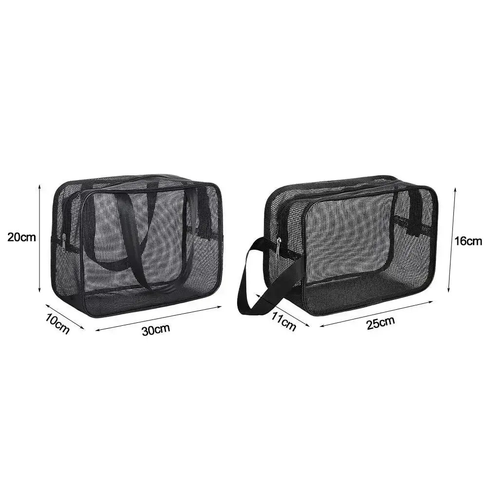 Big Pockets Tote Bag For Beach Essentials And Shower Storage