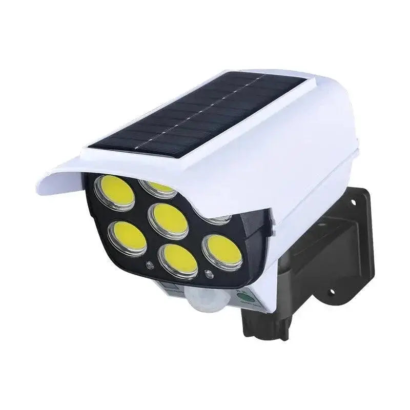 Solar Powered Wall Lamp Intelligent Remote Control