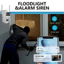 Smart Dual Lens PTZ Camera for Outdoor Home Safety