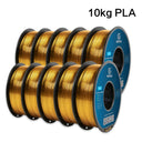Silk PLA Filament Bulk Bundle for Decorative Prints