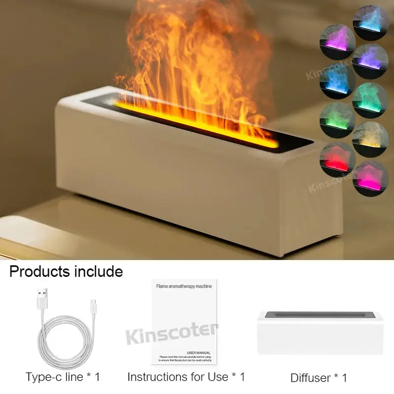 Flame Glow Aromatherapy Humidifier — product view 7