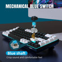 Mechanical Gaming Keyboard with Customizable RGB Lights