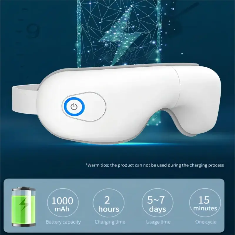 Eye Massager With Heat For Migraines And Eye Strain Relief