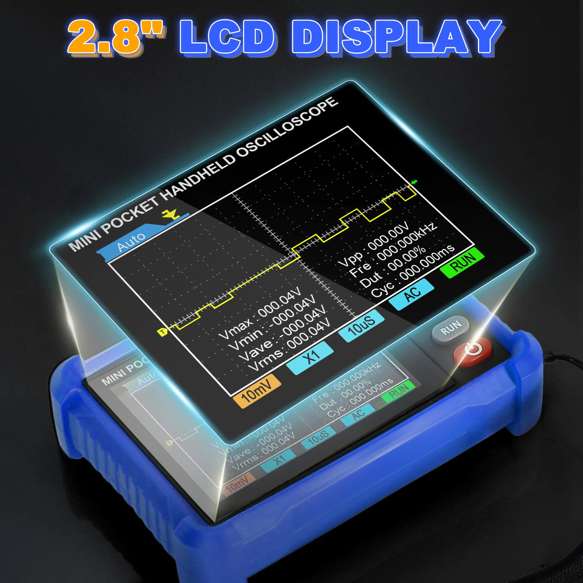 Holdpeak Hp Digital Oscilloscope Khz