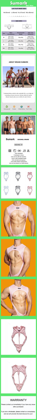 Men's Low Waist Mesh Thong for Sexy Summer Comfort