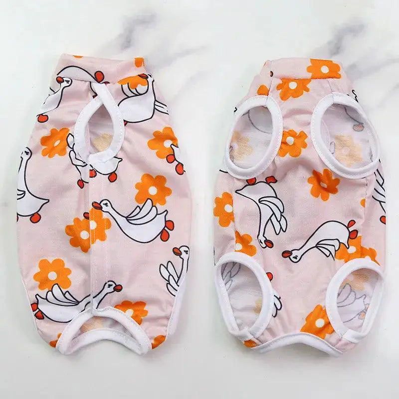 Cat Recovery Jumpsuit After Surgery Anti Lick Pet Clothes