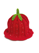 Ruffle Knit Winter Hat
