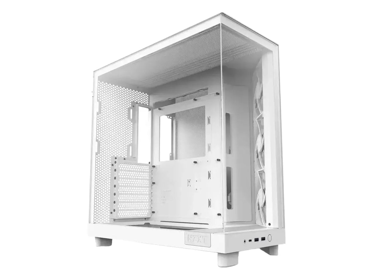 Nzxt Flow White Mid Tower Pc Case — product view 1