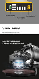 Angle Grinder: Brushless Lithium Metal Cutting Tool