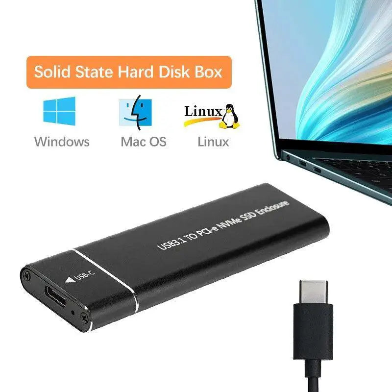M2 NVMe SSD Enclosure for High Speed Data Transfer