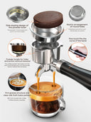 HiBREW Semi Automatic Espresso Coffee Machine Temperature