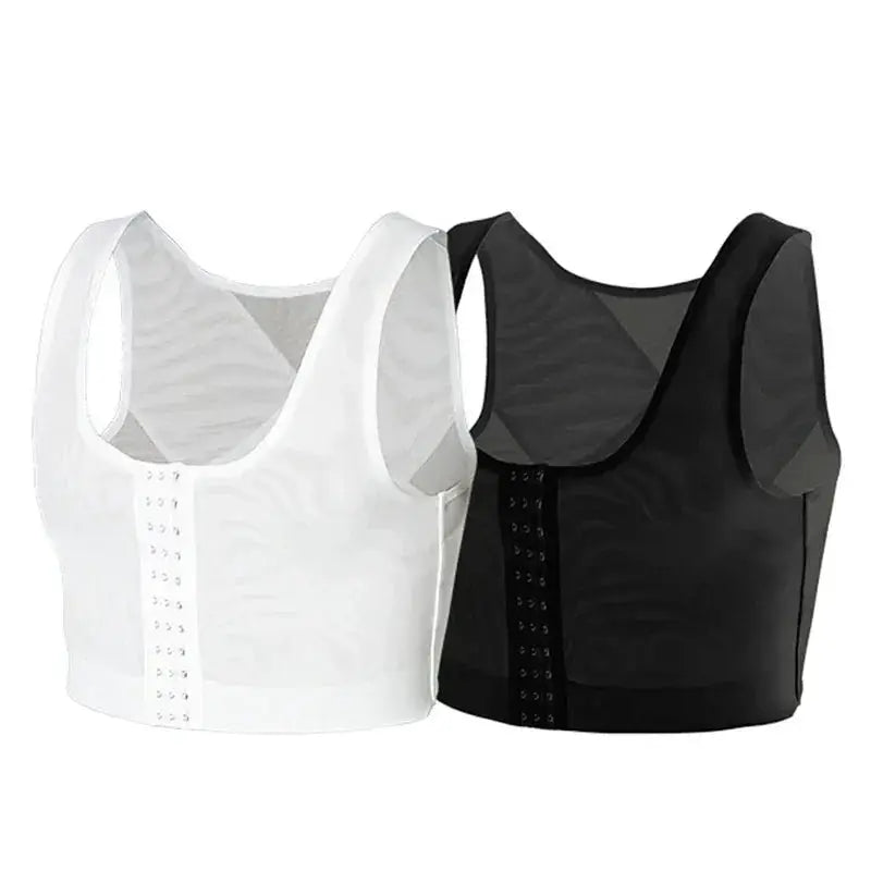 Mens Slimming Chest Control Vest Gynecomastia Comfort