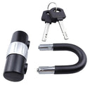 U Lock With Key Anti-Theft Compact Disc Brake Locks Secure