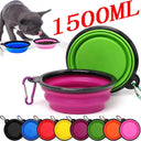 Portable Silicone Dog Bowl: Soft Easy-Clean Travel Feeder
