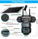 Off-Grid Solar IP Camera for Outdoor Use