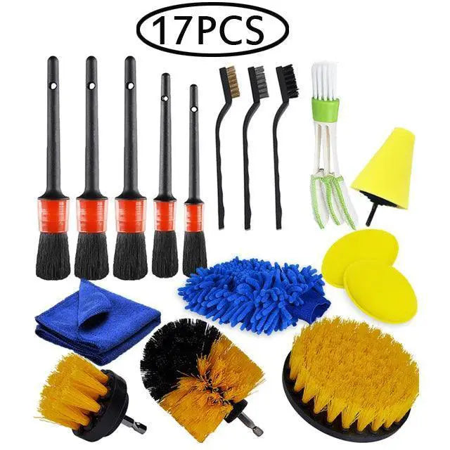 Deep Cleaning Drill Brush Set for Cars — product view 9