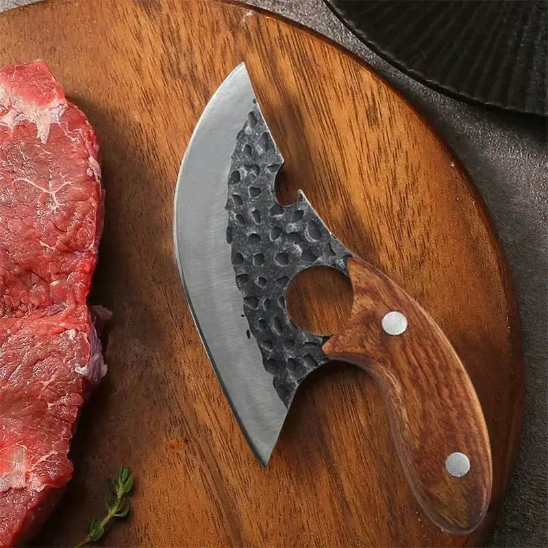 Hand Forged Stainless Steel Boning Knife Bottle Opener - OurLum.com
