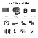 Rugged 4K Action Camera for Underwater Adventurers