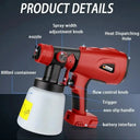 Efficient Cordless Paint Sprayer for DIY