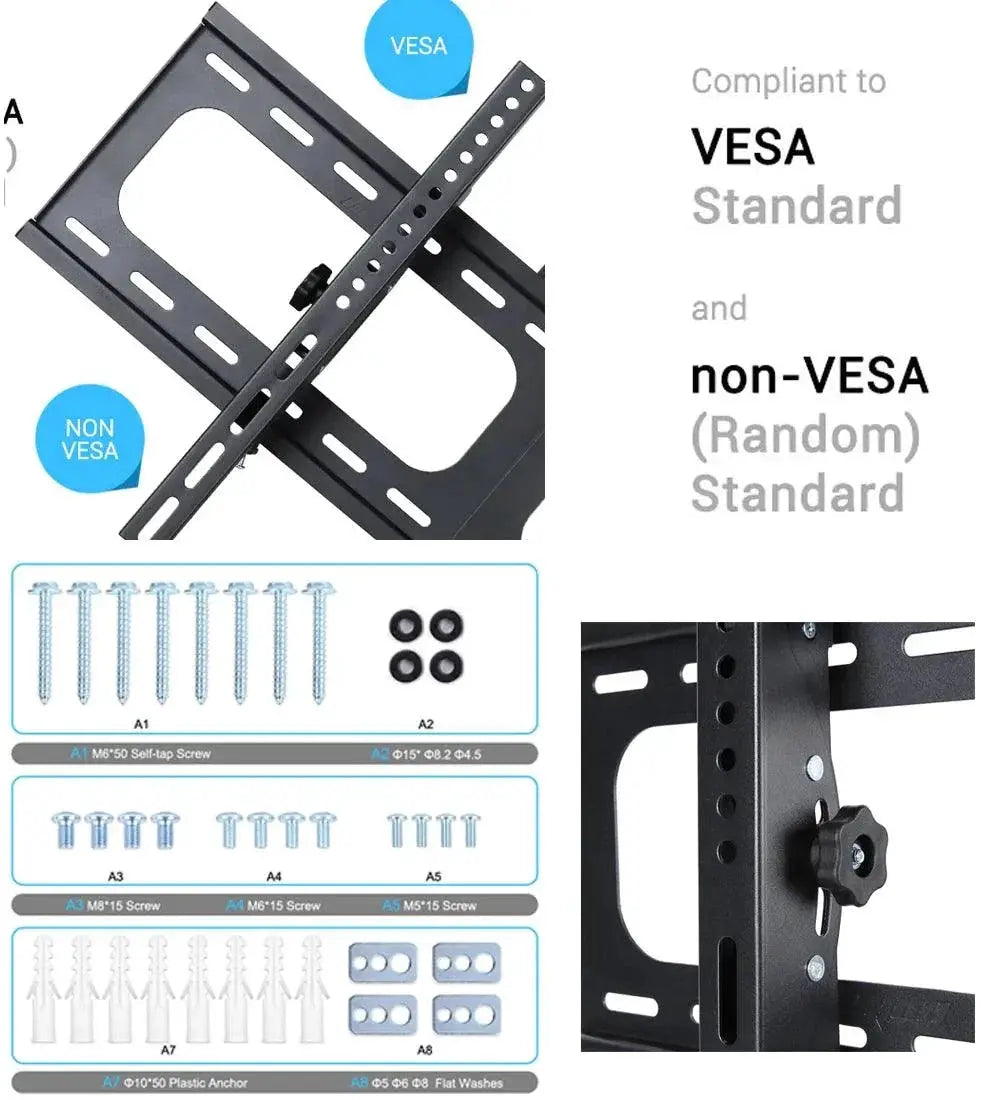 26-75 Inch Slim TV Wall Mount Ultra Slim Bracket Deluxe