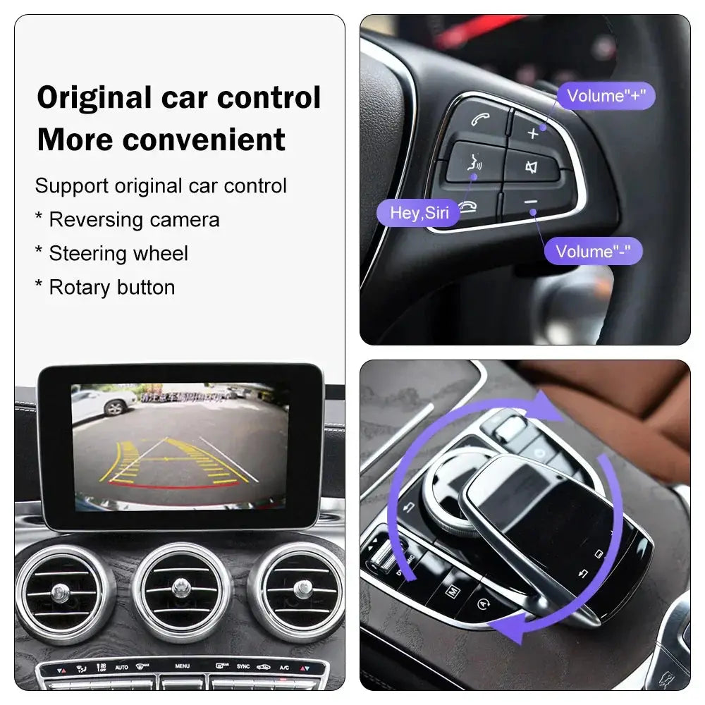 Road Top Wireless CarPlay Decoder for Mercedes NTG5.0